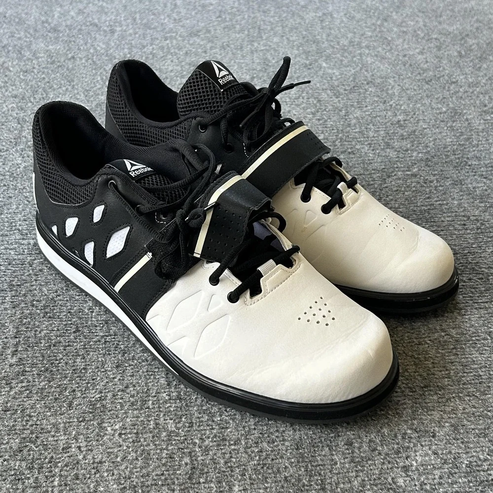 Reebok Shoes Men 13.5 Lifting CrossFit‎ Weightlifting Trainer Gym Black EU 4